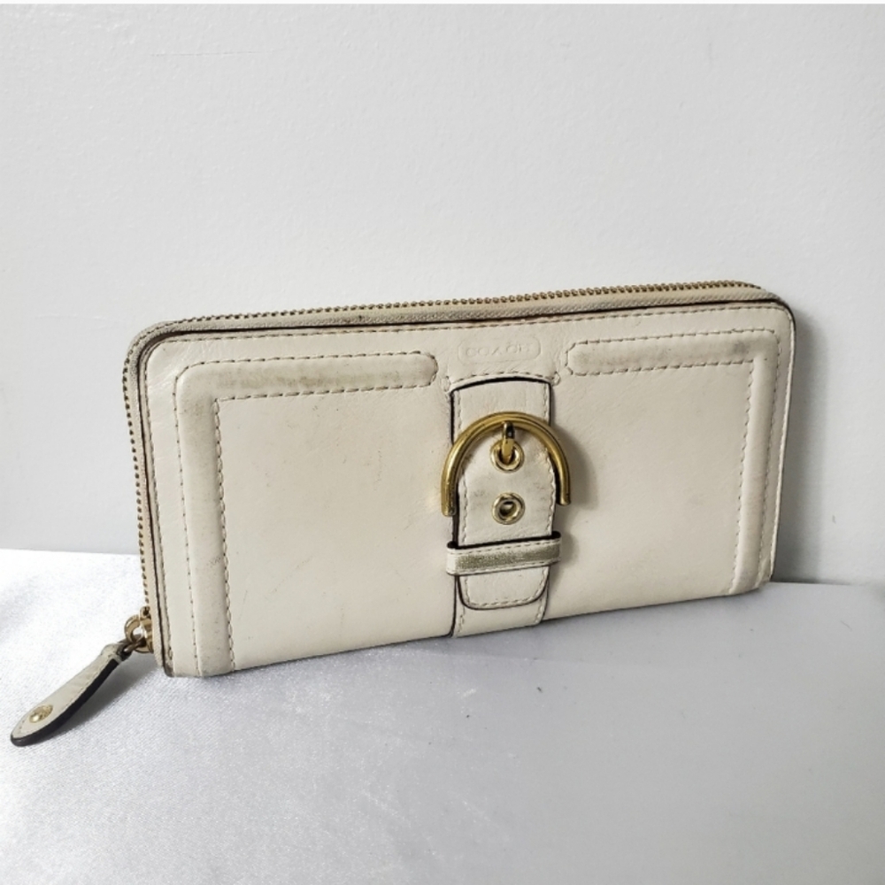 Coach White Wallets
